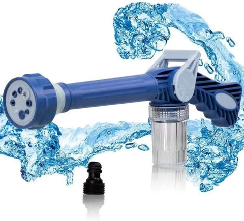 Ez Jet Water Canon 8 In 1 Turbo Water Spray – For Car &amp; Bike Washing, Gardening - Best Quality Water Spray ( Random Color )