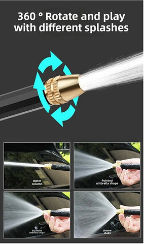 High-Pressure Hose Nozzle Gun Set – Adjustable Spray Watering Tool with Ergonomic Handle, Leak-Proof Design